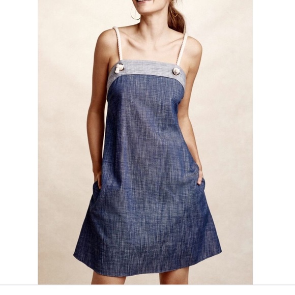 Anthropologie Dresses & Skirts - 🎉6xHP🎉 Anthropologie Amadi Marin Chambray Dress